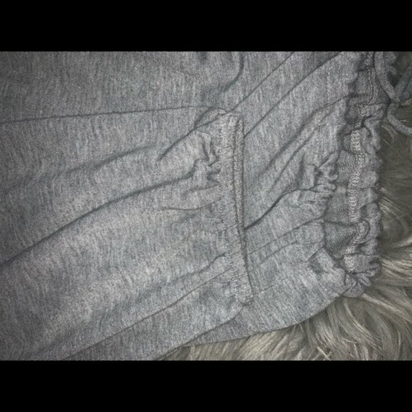Aerie Gray Cinched Hoodie - Picture 3 of 3